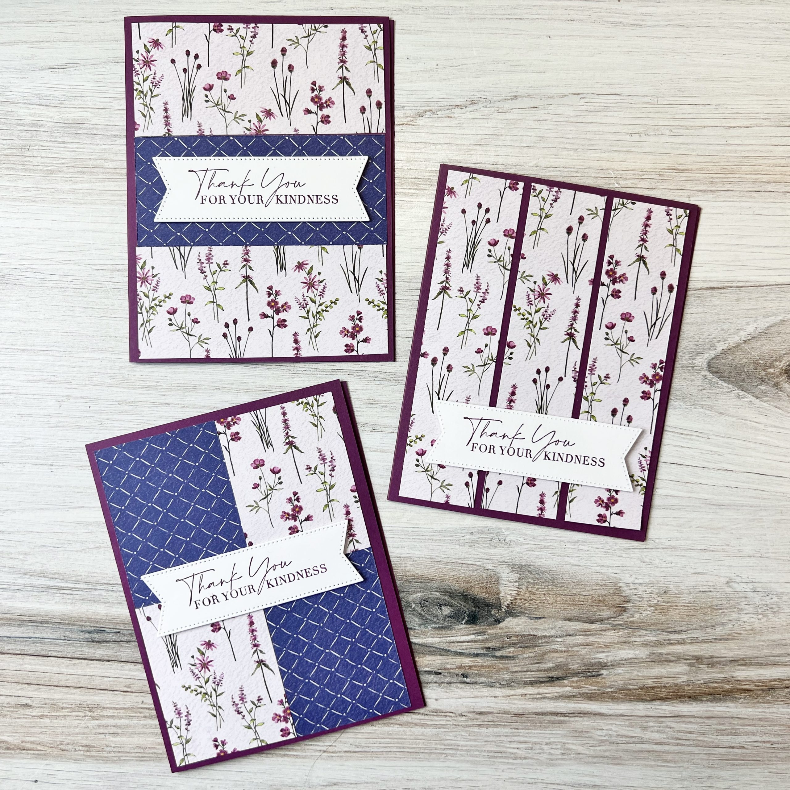 Dainty Flowers Simple Cards