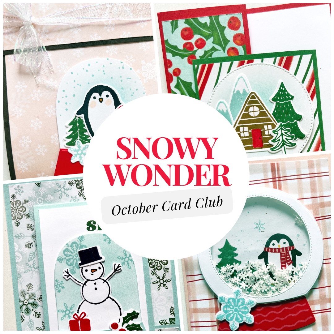 October Card Club: Snowy Wonder